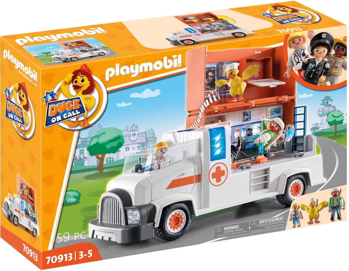 Ambulanzwagen Ente Playmobil Playmobil