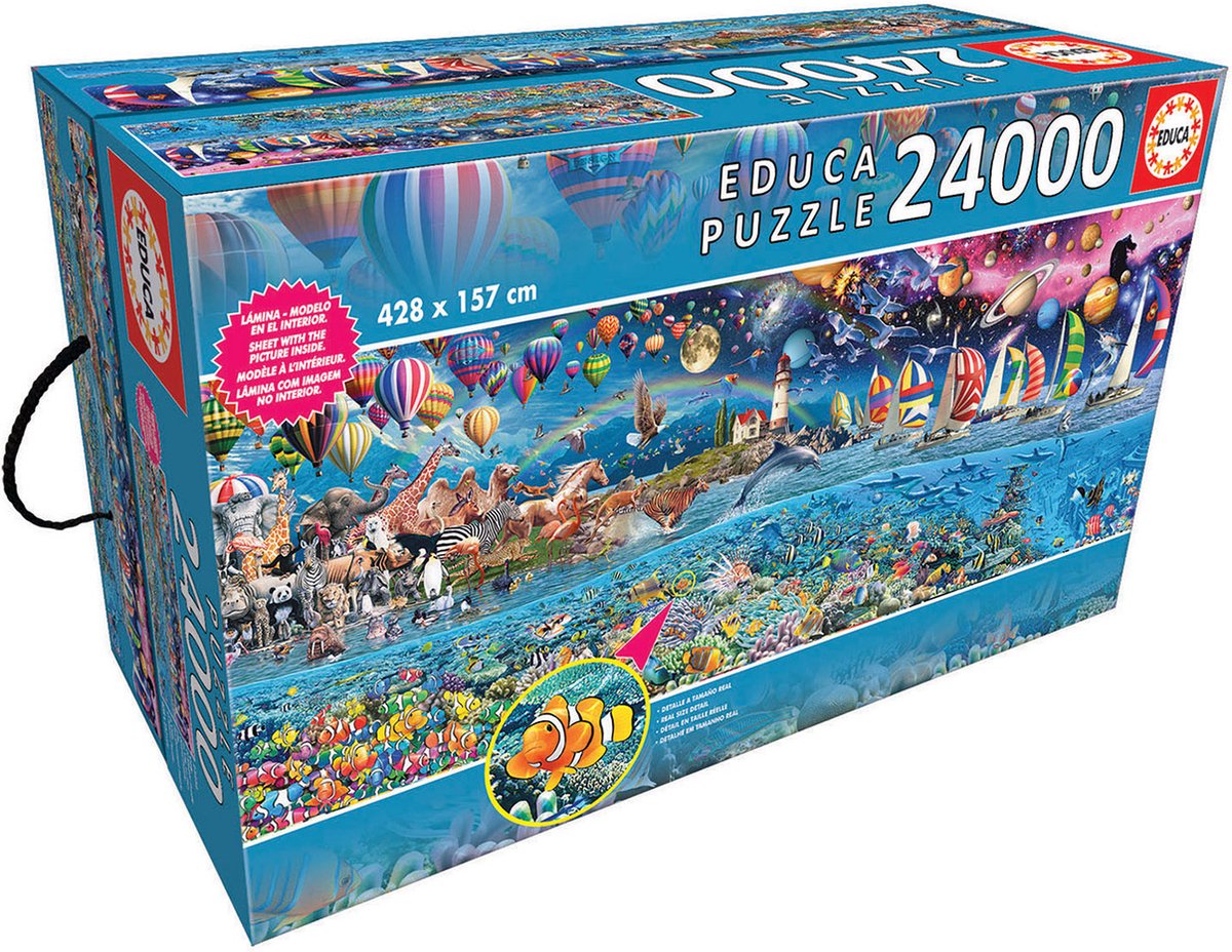 Puzzle mit 24000 Teilen Educa La Vida