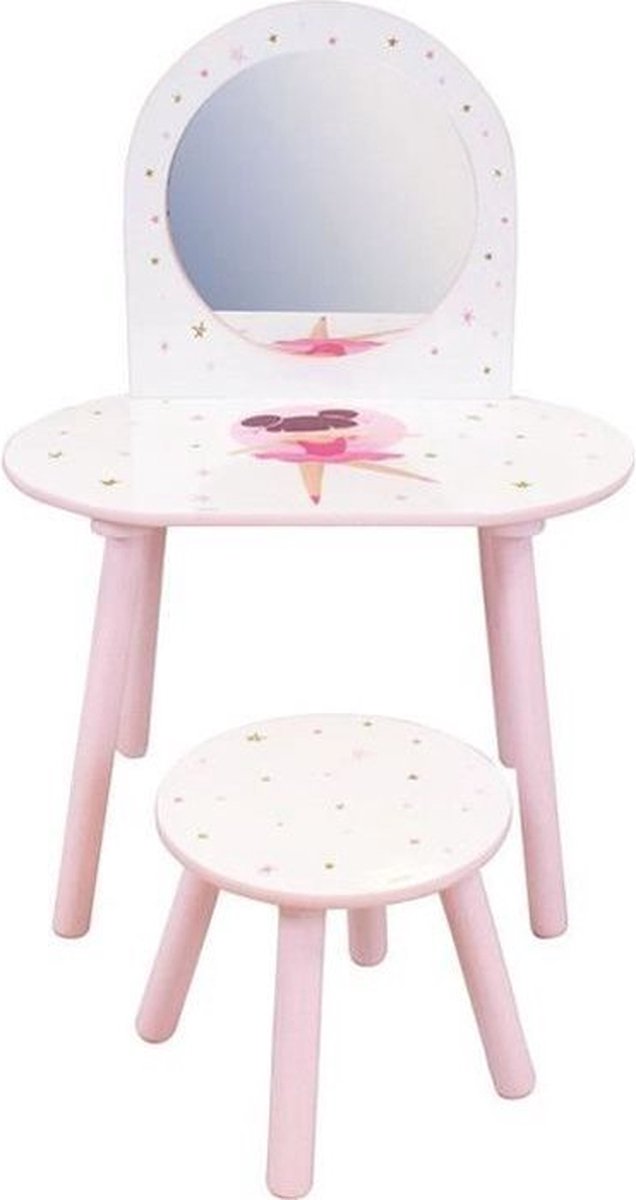 Schminktisch mit Hocker Jemini Ballerine