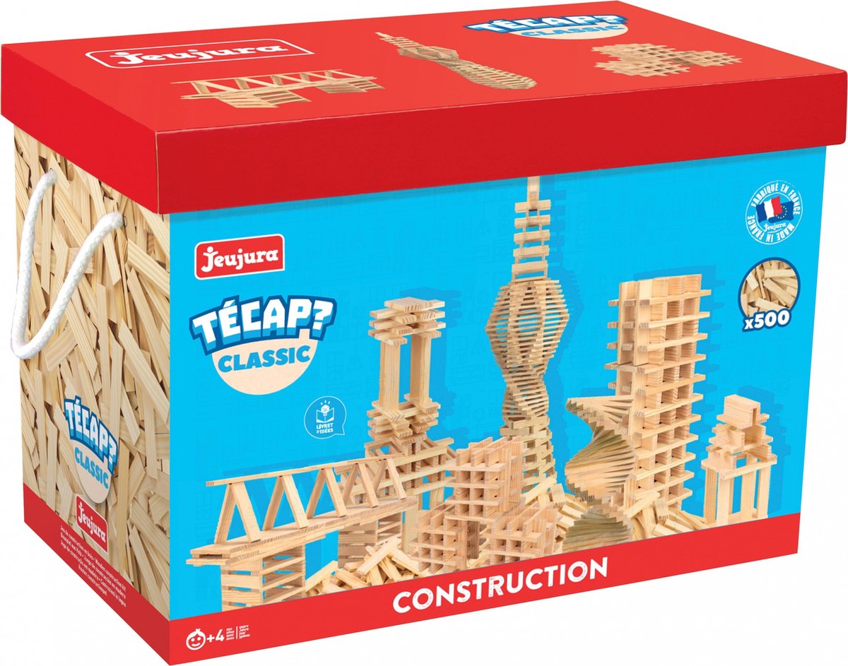 Set aus 500 Teilen für tecap classic Baukästen Jeujura