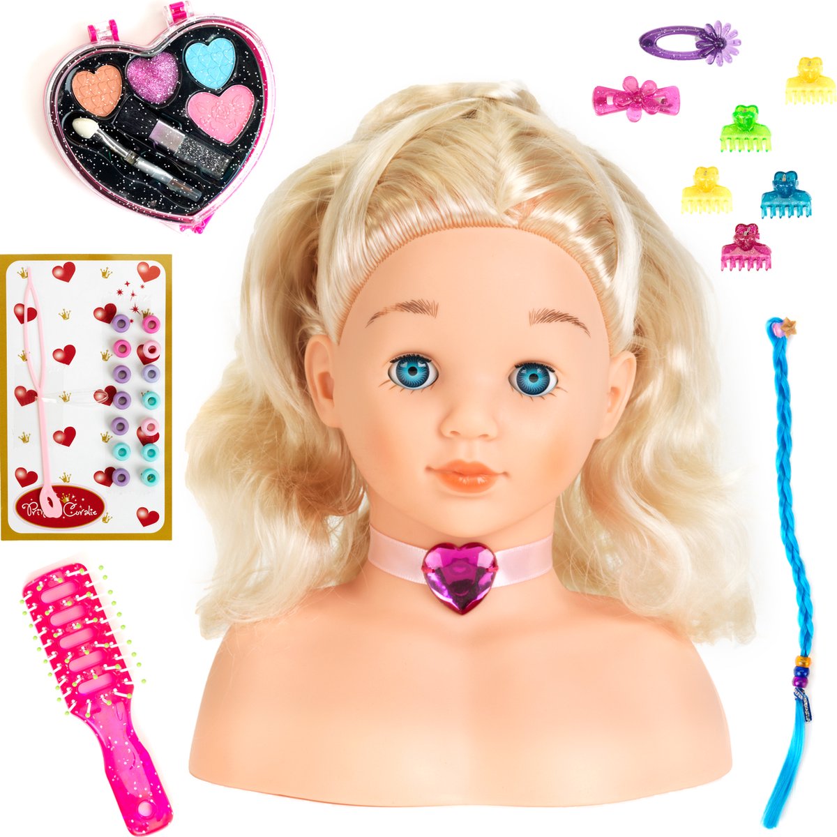 Puppe Frisierkopf Prinzessin Coralie Klein Jouets