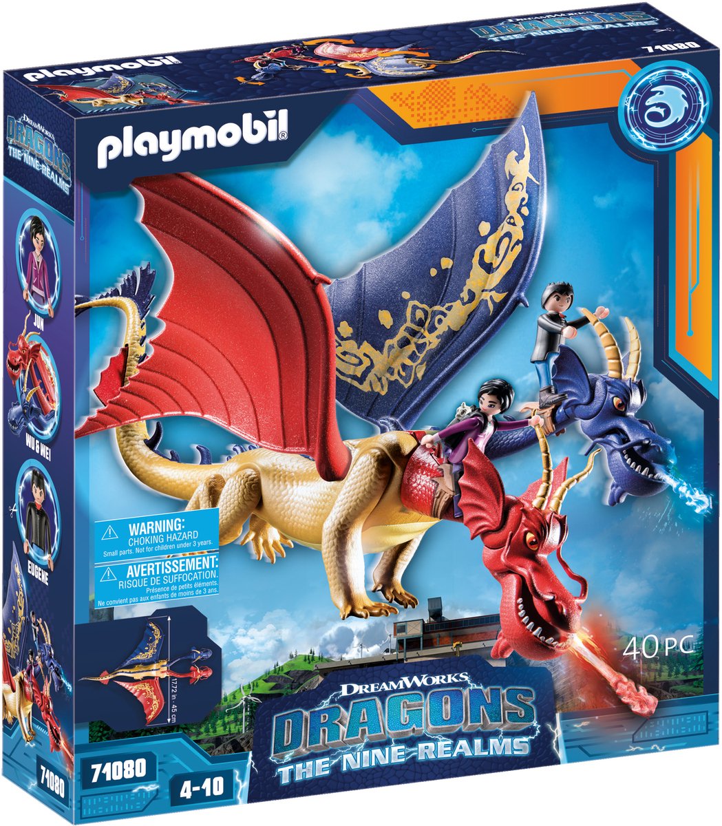 Fantasiespiele wuwei und jun Drachen Playmobil