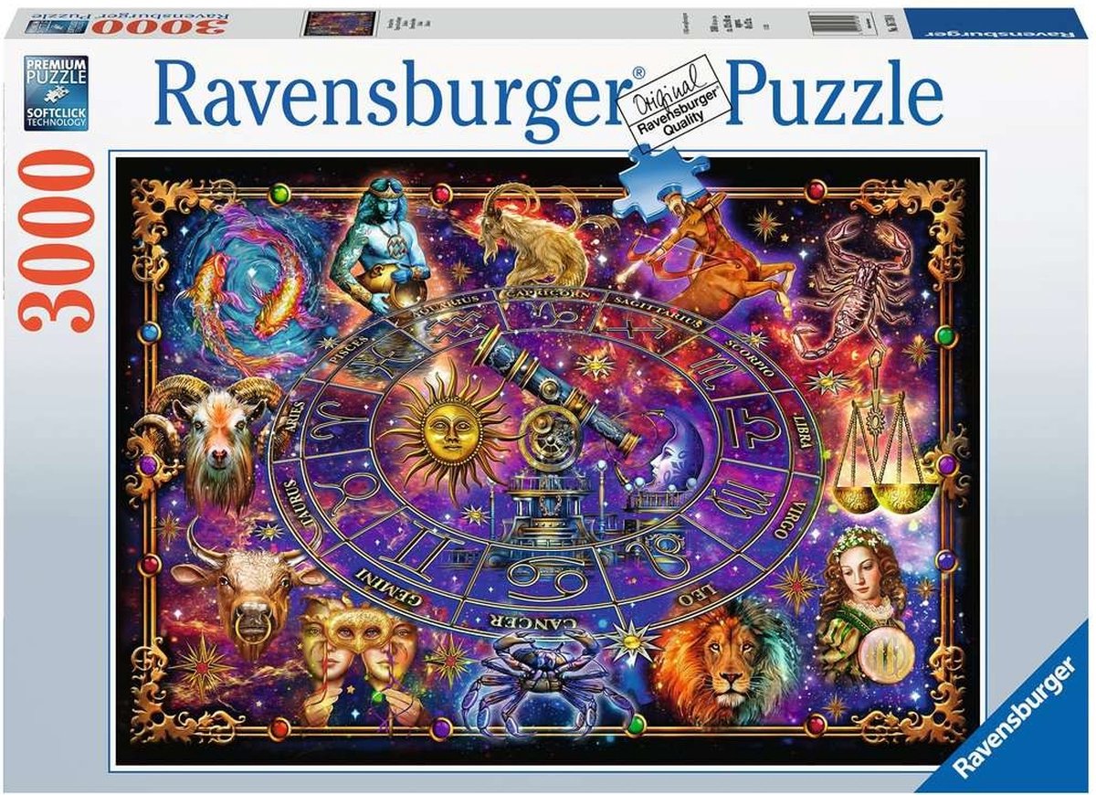Puzzle mit 3000 Teilen Sternzeichen Ravensburger