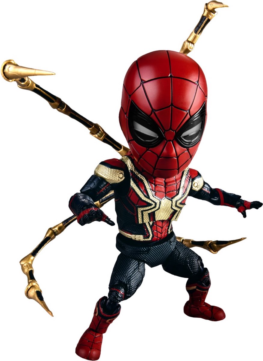 Figurine Beast Kingdom Toys Spider-Man: No Way Home Egg Attack Spider-Man Integrated Suit