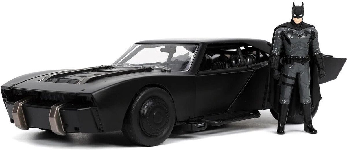 Figurine 1/24 aus Metall Jada Toys Batman 2022 Hollywood Rides 2022 Batmobile