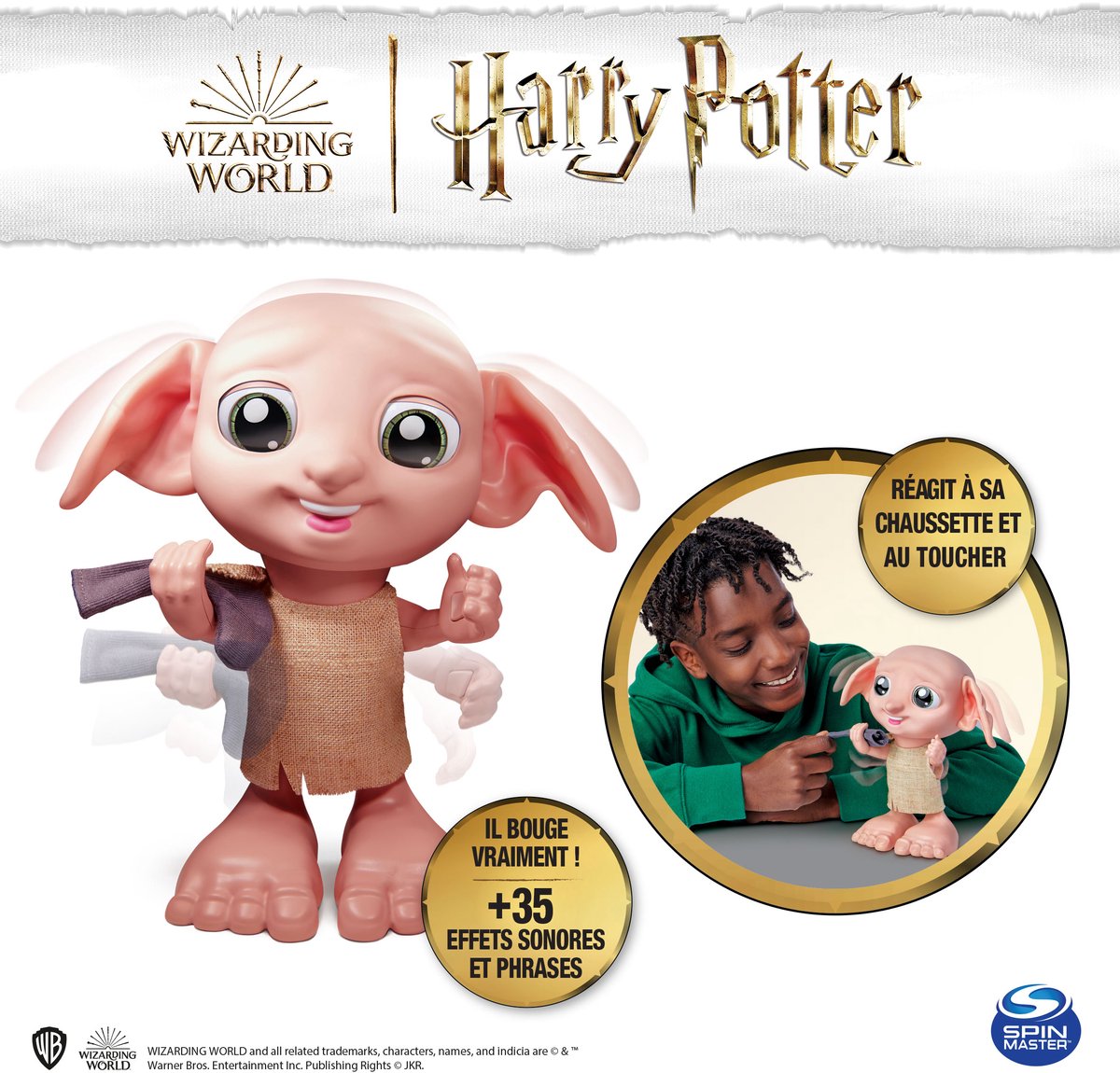 Interaktive Dobby-Figur Spin Master Harry Potter
