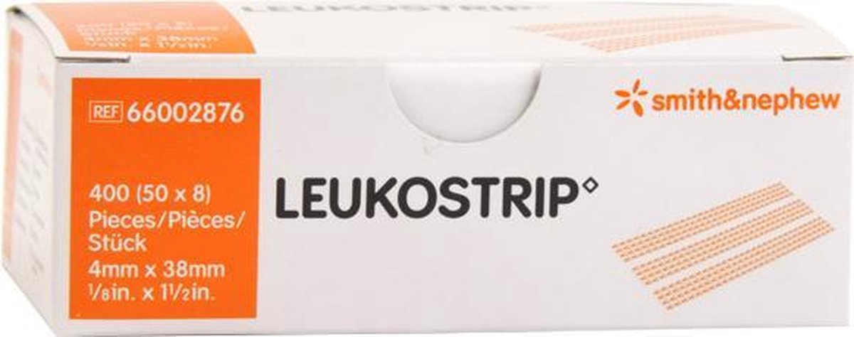 LEUKOSTRIP Wundnahtstreifen 4x38 mm Box 50X8 St Pflaster