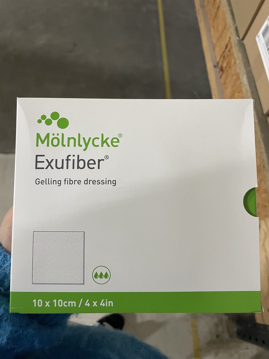 EXUFIBER 10X10 CM