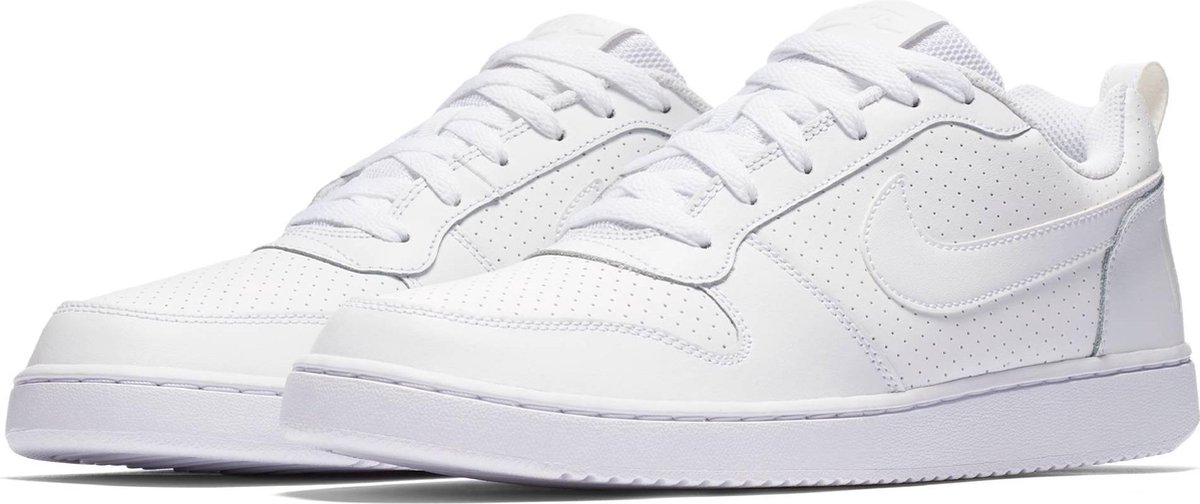 Nike Court Borough Low Triple White Sneakers 838937-111 44.5