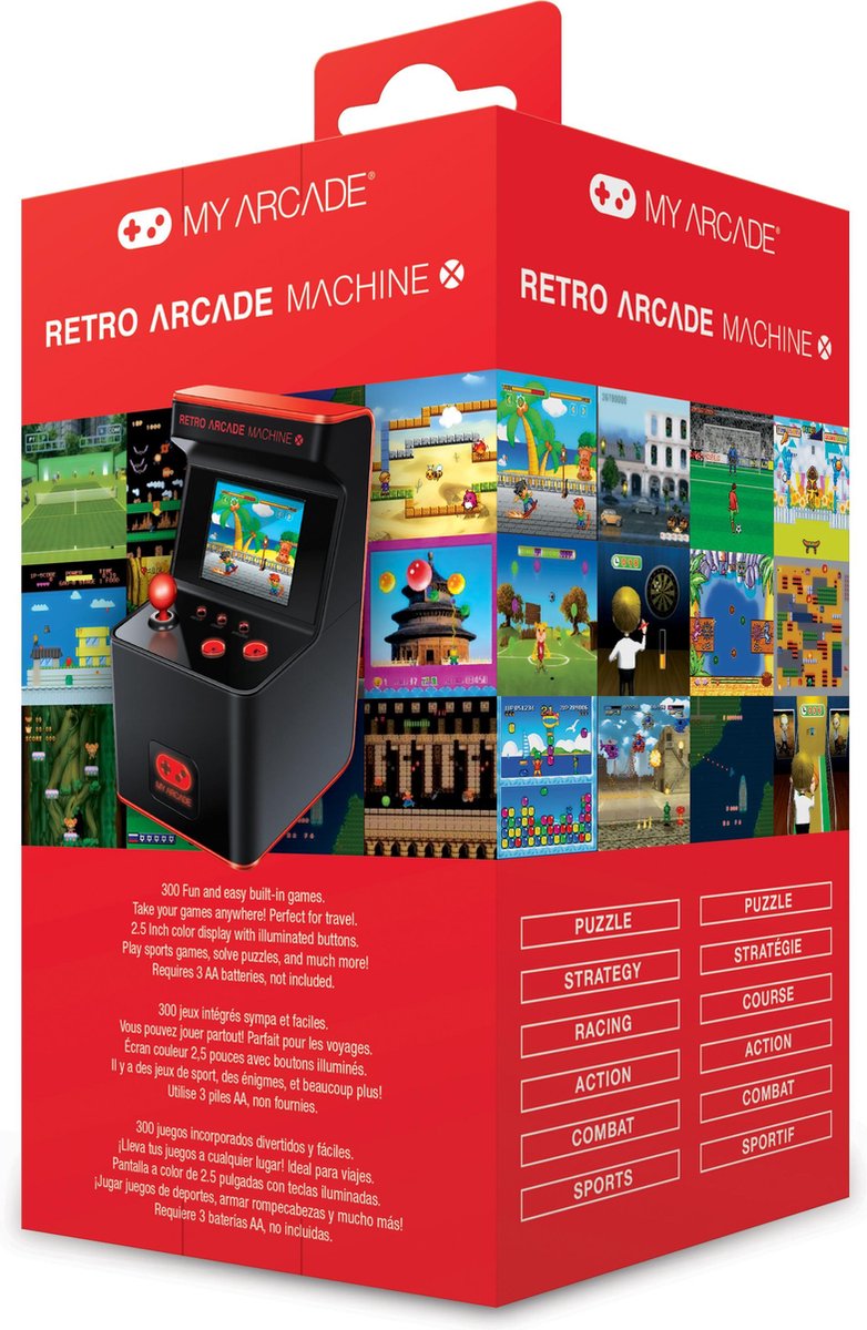 Konsole Kubbick Rétro Machine X My Arcade 300