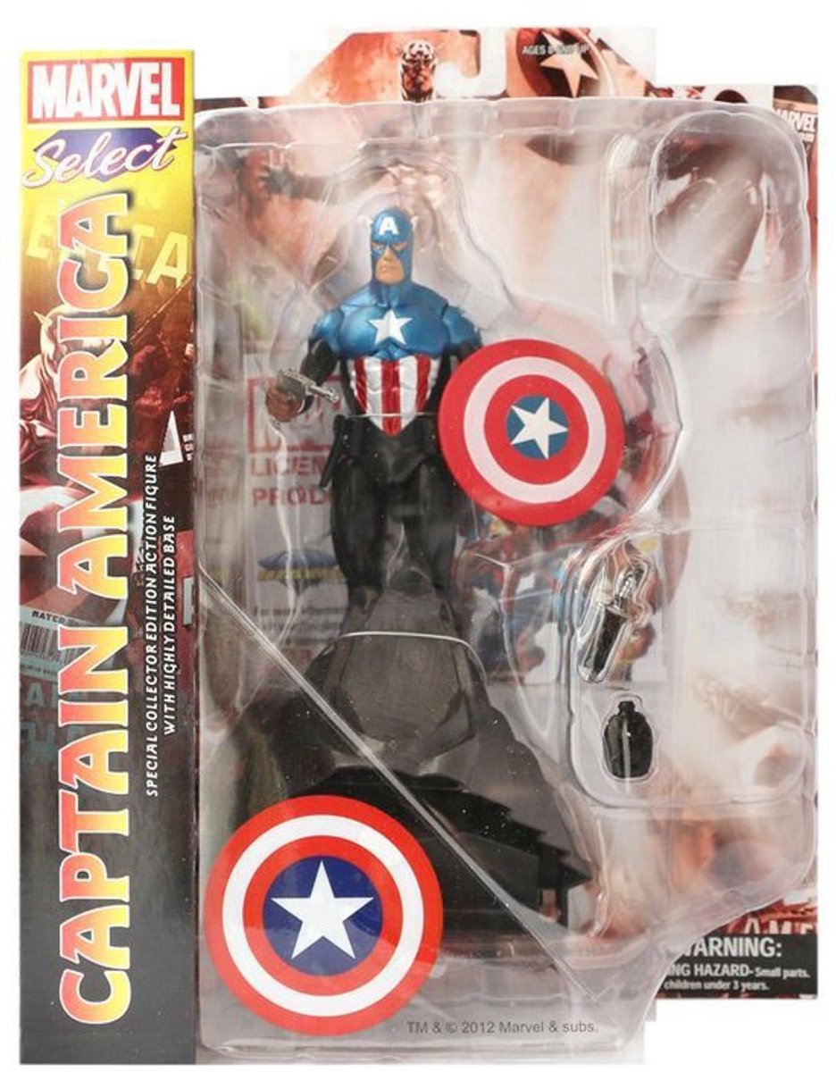 Figurine Diamond Select Toys Marvel Select Captain America