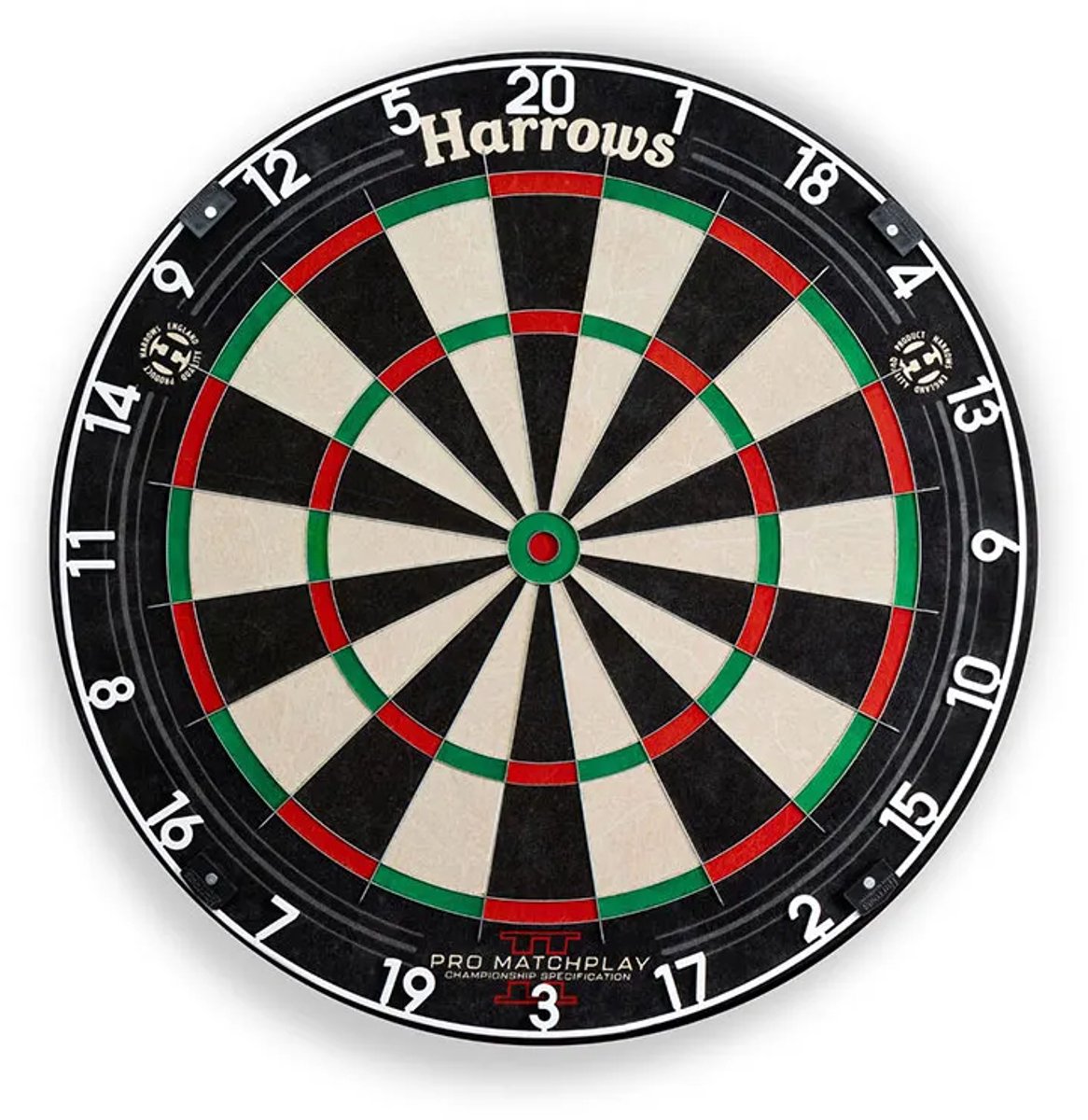 Dartspiel Zielscheibe Harrows Pro Matchplay 2 Bristle