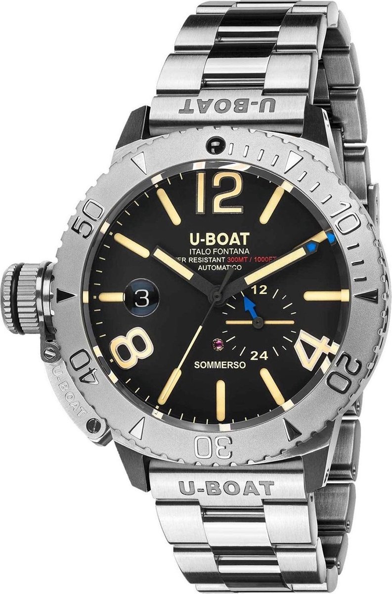 U-Boat 9007/A/MT Sommerso Automatik Herrenuhr 46mm 10ATM