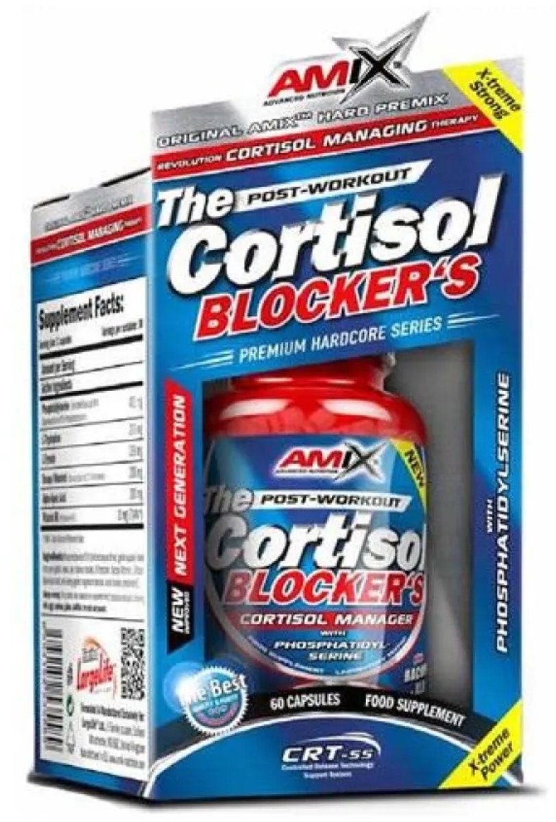 Stres i Nerwy Kompleks Amix Nutrition The Cortisol Blocker's 60kaps