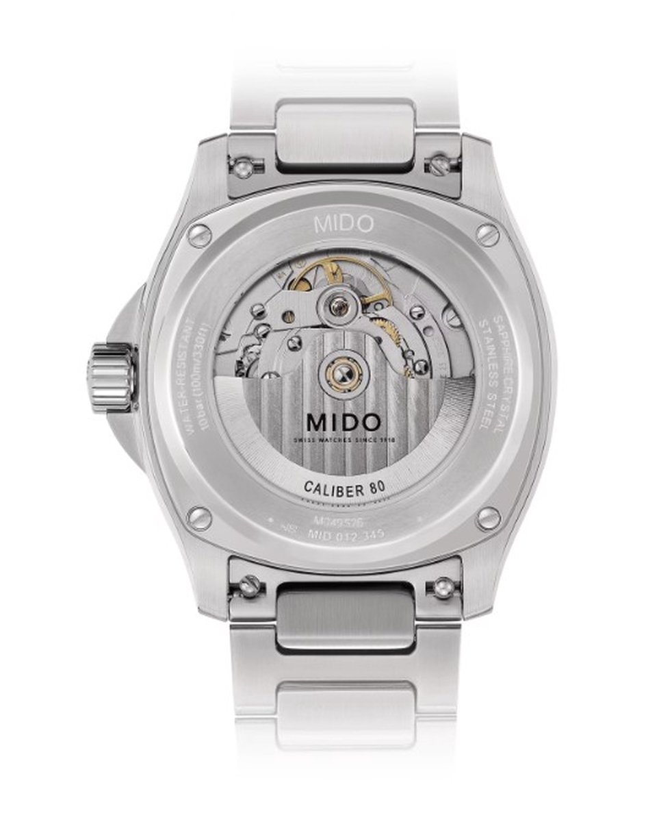 Mido M0495261104100 Herrenuhr Multifort TV Automatik 40mm 10ATM