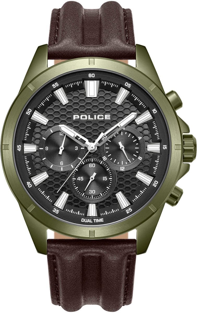 Police PEWJF2204114 Herrenuhr Malawi Chronograph 43mm 5 ATM