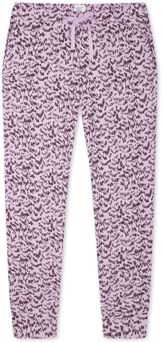 Hose lang Bündchen Federn multicolor - Mix+Relax 48