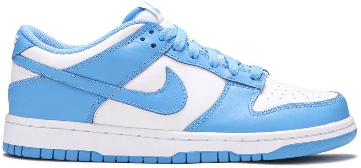 Nike Dunk Low GS University Blue Kinder-Sneaker Weiß CW1590-103 40