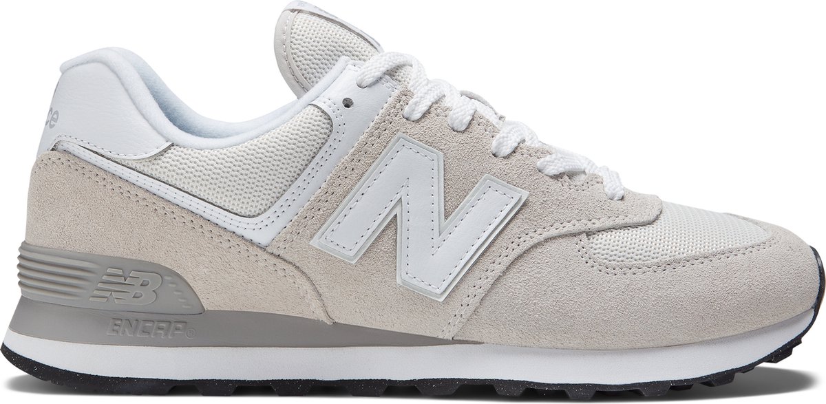 New Balance 574 Core Pack - Nimbus Cloud Unisex-Sneaker Weiß Grau ML574EVW 43