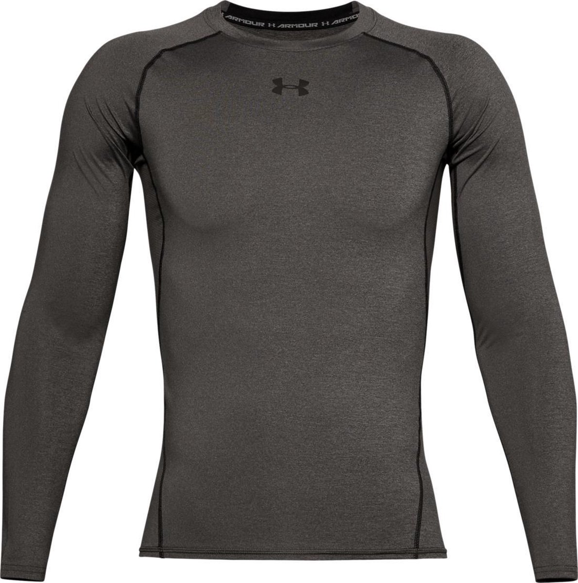Under Armour Hg Armour Langarm Kompressionsshirt Herren Oberteile Grau 1257471-090 S