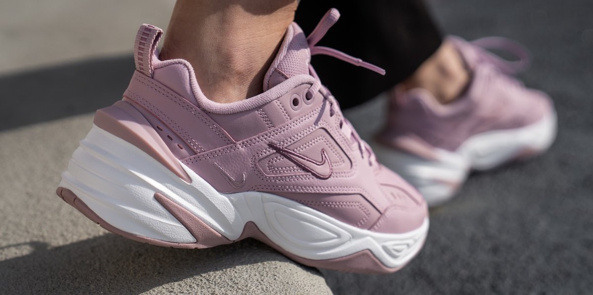 Nike M2K Tekno Pflaumenkreide Damen Sneaker Rosa AO3108-500 38.5