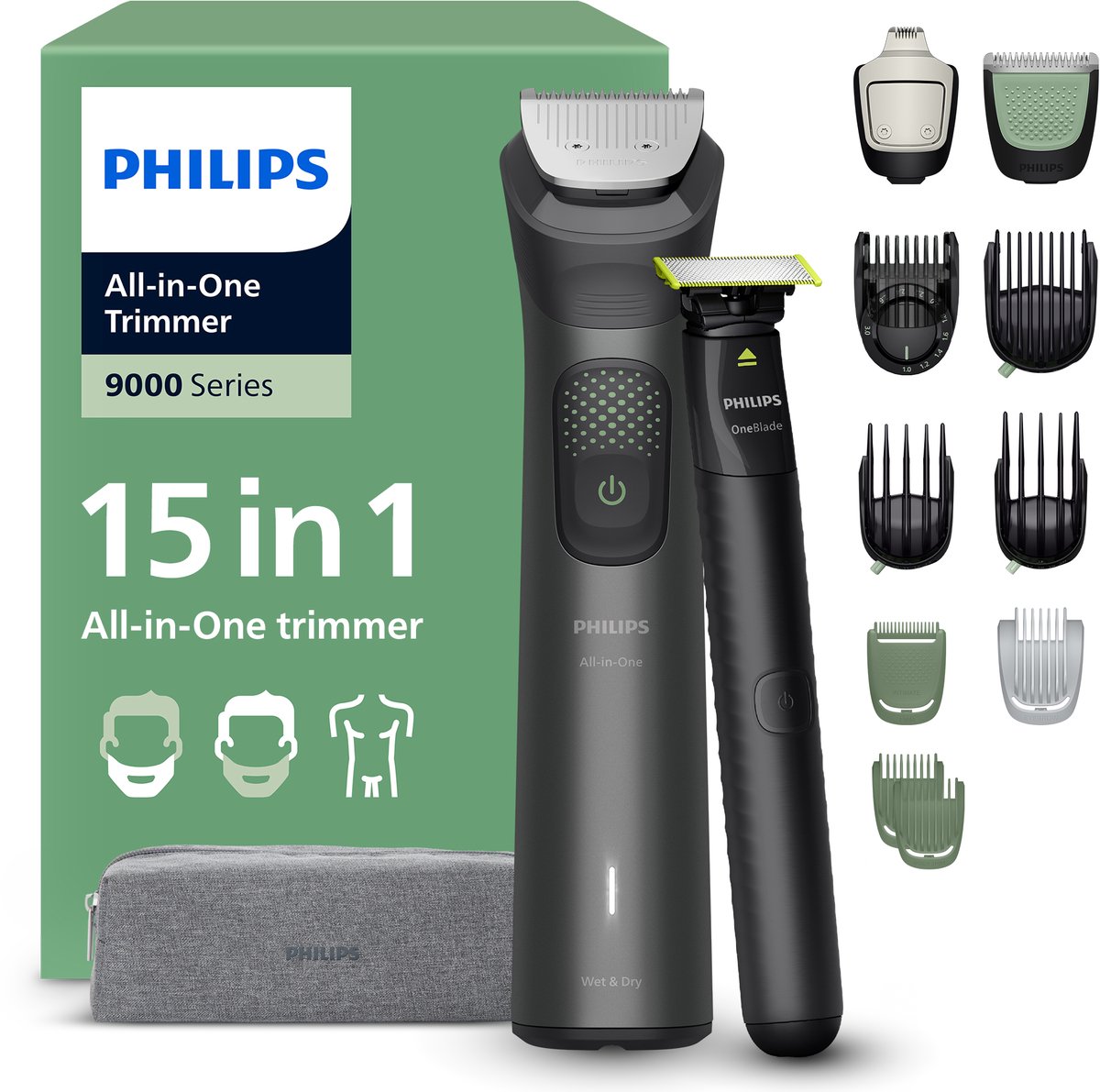 Trimmer Philips Multigroom MG9531/15
