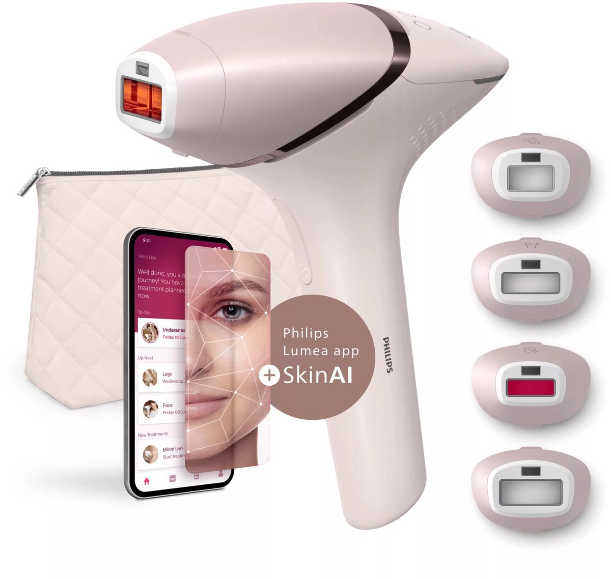Haarentfernung mit Licht Philips Lumea BRI976/00