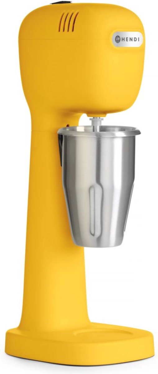 Shaker Milchshake-Aufschäumer 400 W Gelb - hendi 221631