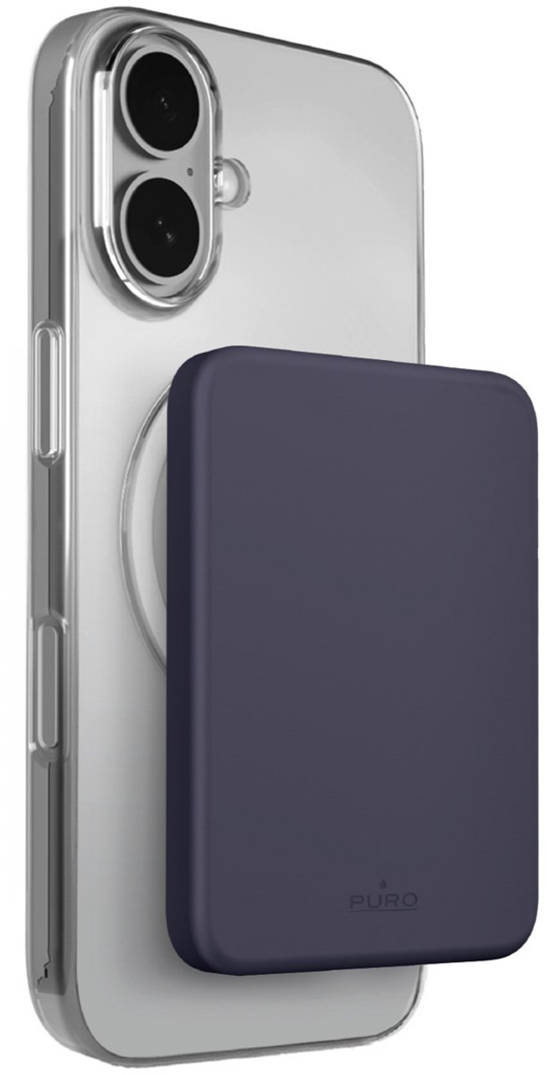 Powerbank magnetyczny ultracienki 4200mAh USB-C MagSafe - szary