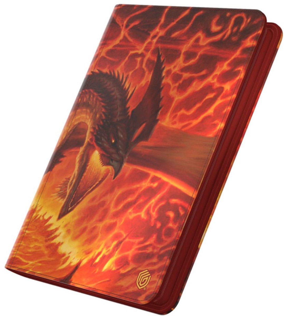 Aufbewahrungsbox Ultimate Guard Zipfolio 360 Xenoskin Magic: The Gathering Tarkir: Dragonstorm Magmatic Hellkite