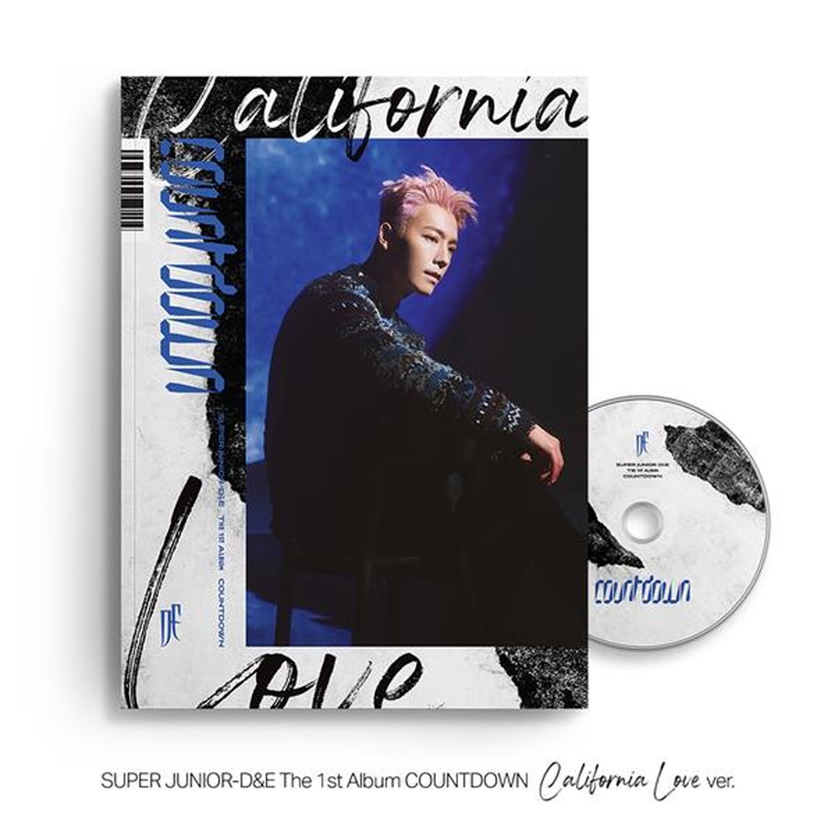 Super Junior D&E [COUNTDOWN] 1. Album(sei Version/California Love Version/Countdown Version.) California love