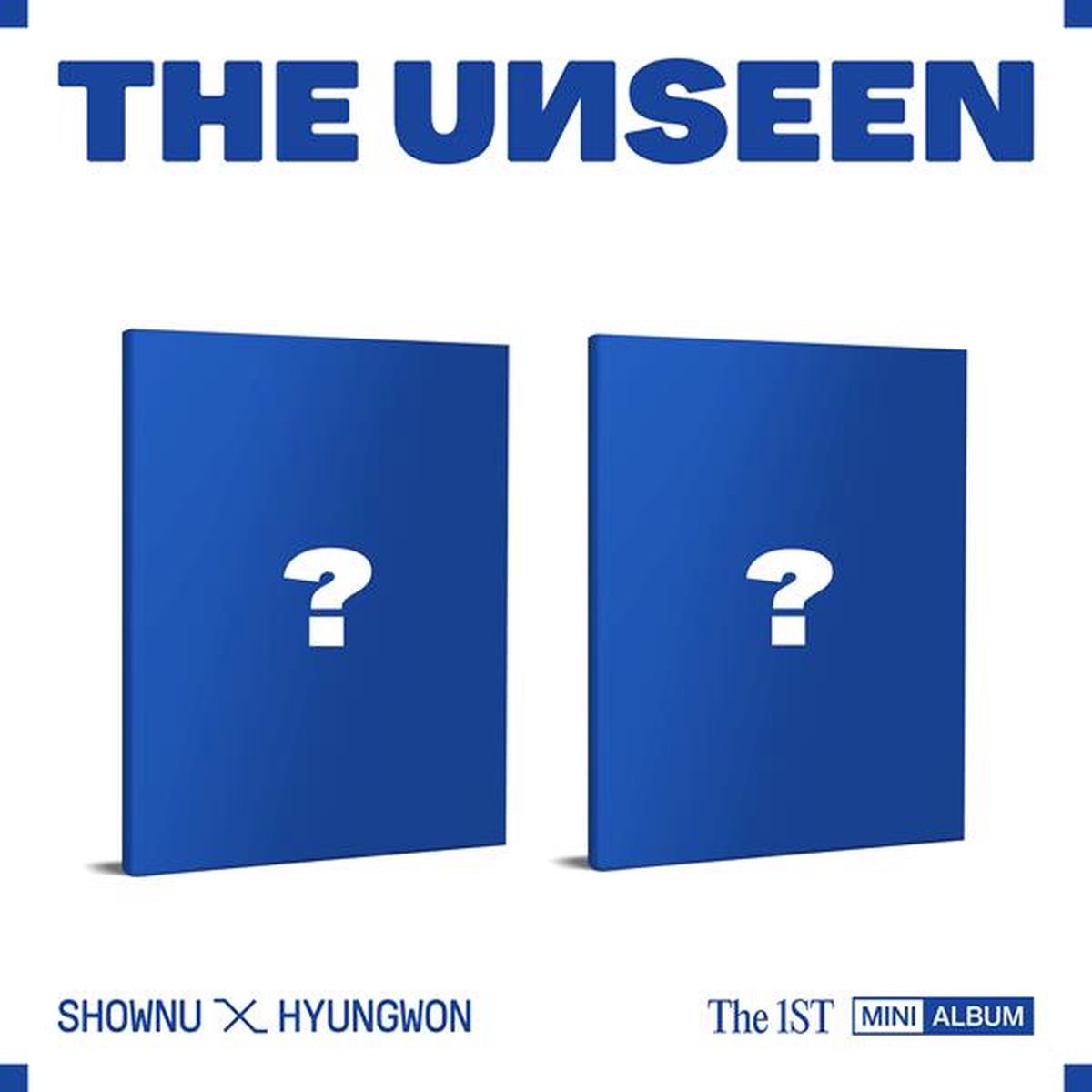 SHOWNU X HYUNGWON – DAS UNSICHTIGE (VER.1 / VER/2) Album VER 1