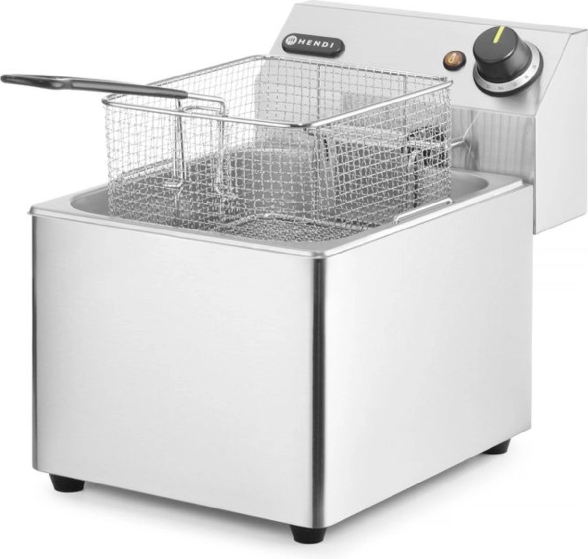 Fritteuse gastronomisch kitchen line 3,5kW 230V 8L - hendi 205822