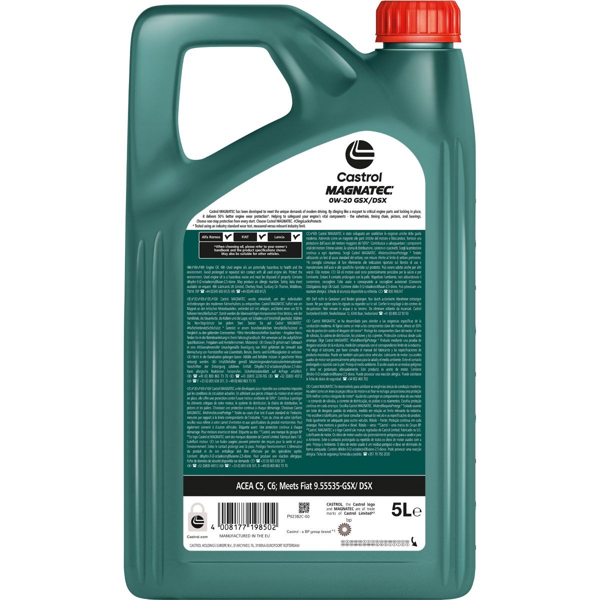 Castrol Magnatec 0W-20 GSX/DSX 5 Liter
