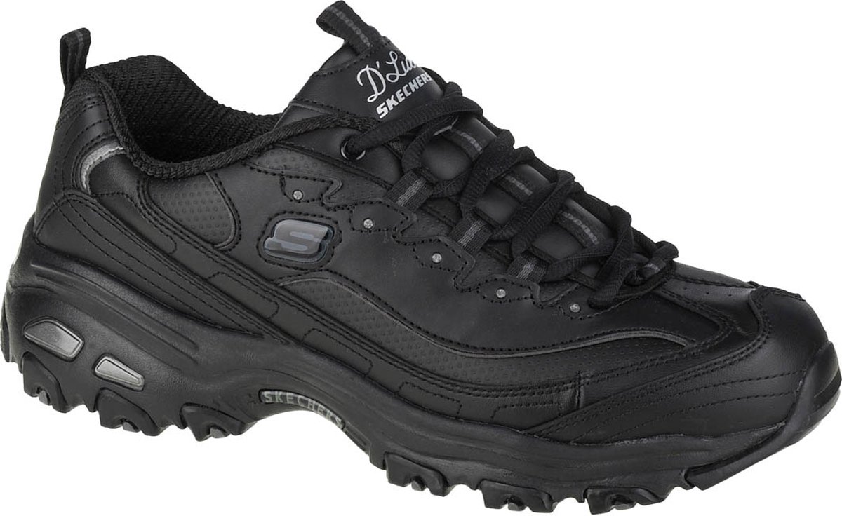 Skechers DLites 1.0 Retro Low-Top Sportliche Freizeitschuhe Damen Sneaker Schwarz 11931-BBK 35.5