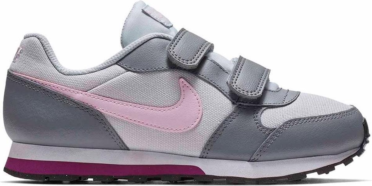 Nike MD Runner 2 Bequeme Vielseitige Langlebige Kinder Laufschuhe Kinder Laufschuhe Grau 807320-017 35