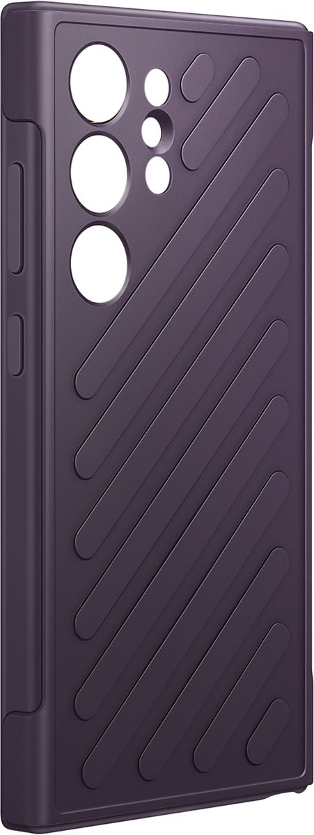 Hülle für Samsung Galaxy S24 Ultra Samsung Shield Dunkelviolett