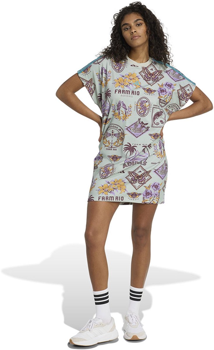 T-Shirt-Kleid adidas Farm Commercial