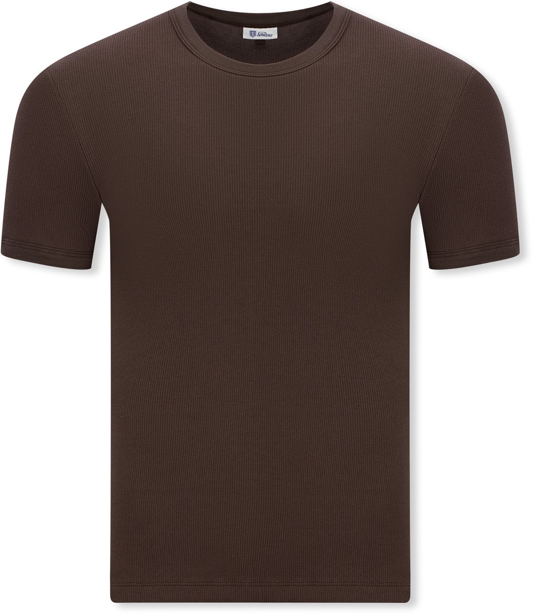 Shirt kurzarm dunkelbraun - Revival Friedrich 6