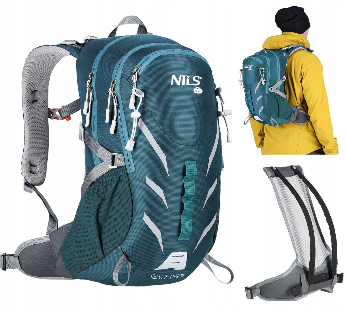 Nc1942 Wanderrucksack Grün Ghoster 20L Nils Camp