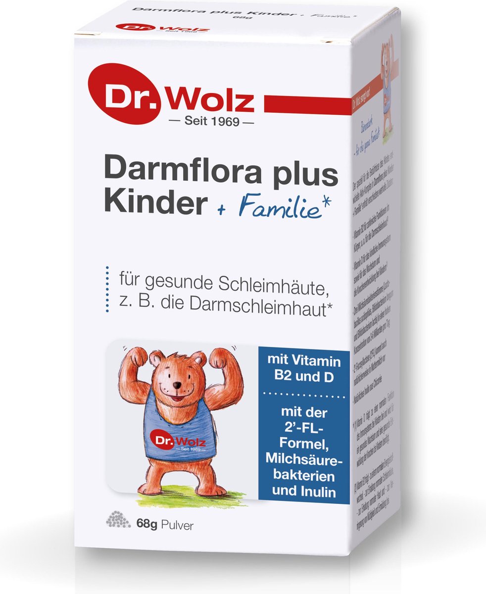 Dr. Wolz Darmflora plus Kinder + Familie* 68 g
