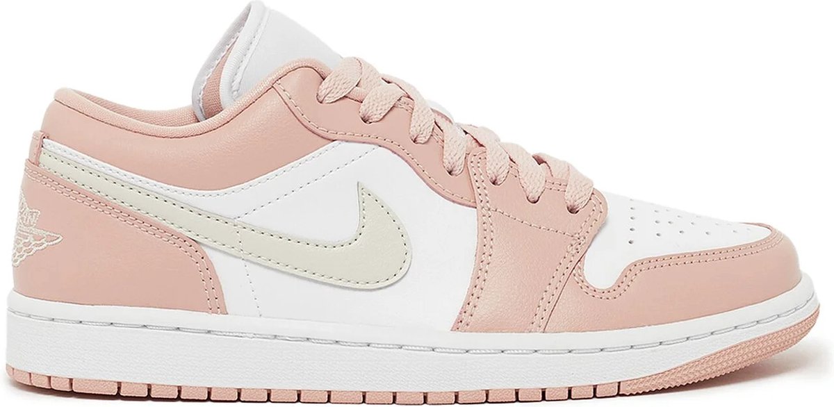 Air Jordan 1 Low Particle Beige Damen Sneaker Pink Weiß Light-Bone DC0774-120 40.5