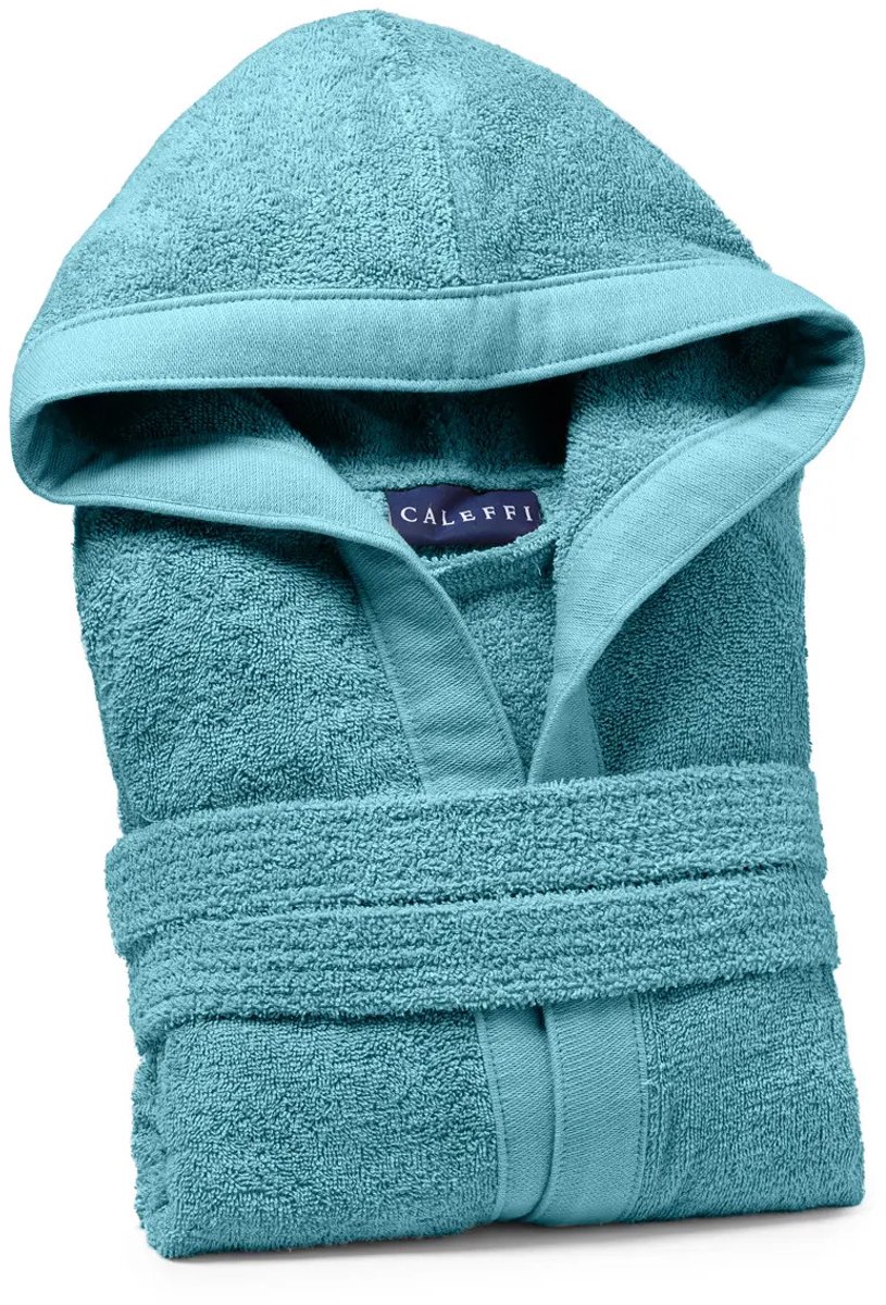 Bademantel mit Kapuze Caleffi