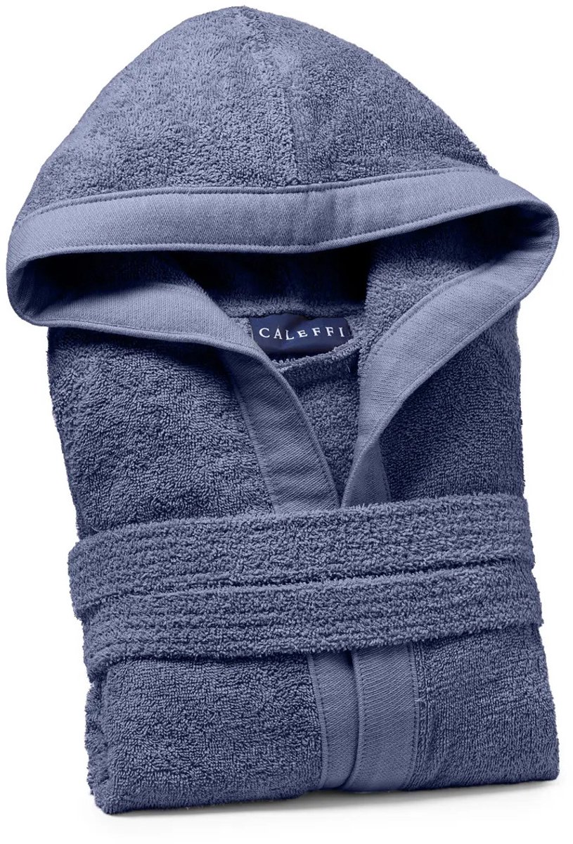 Bademantel mit Kapuze Caleffi