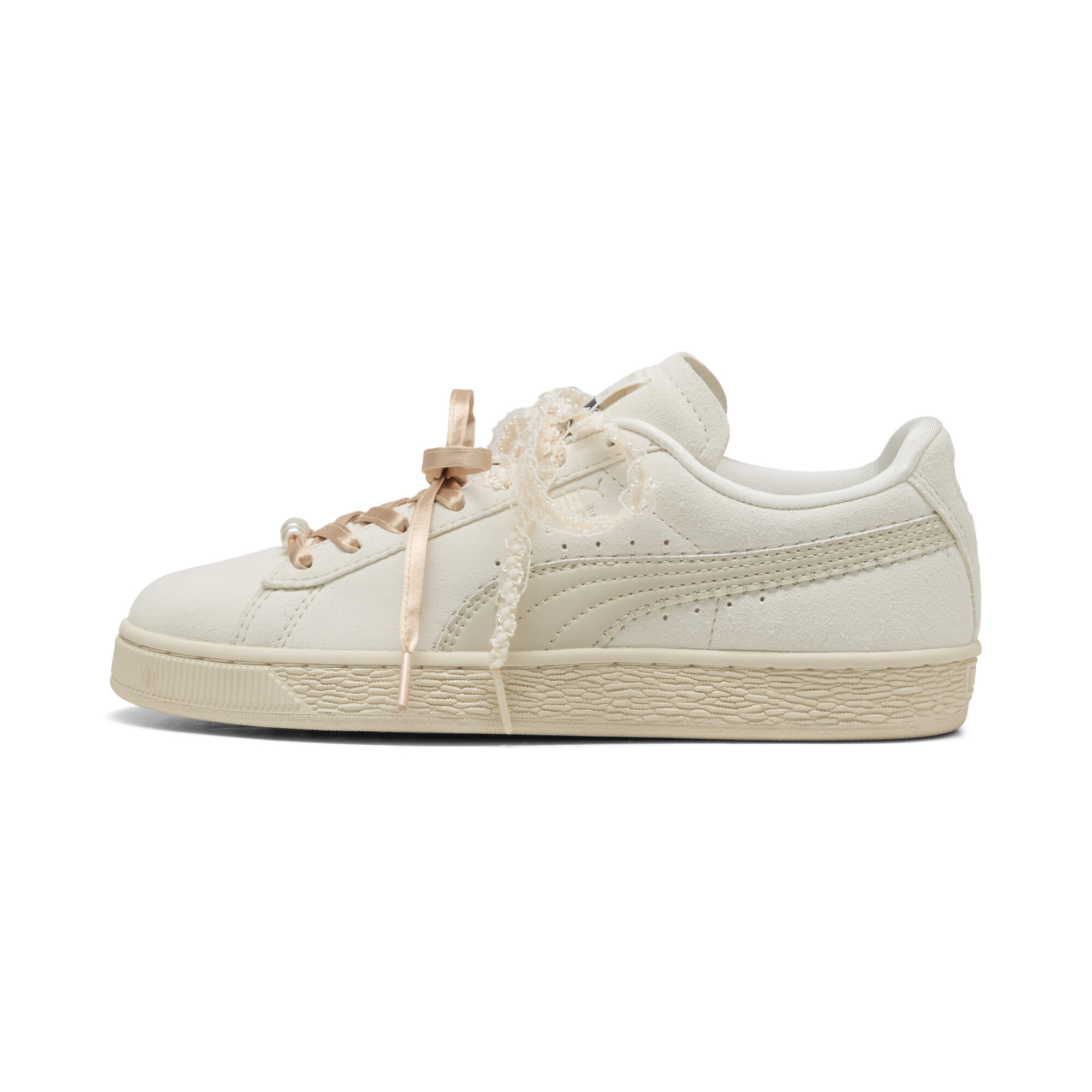 PUMA Suede Bloom Sneakers Damen, Schuhe, Weiß, 38.5