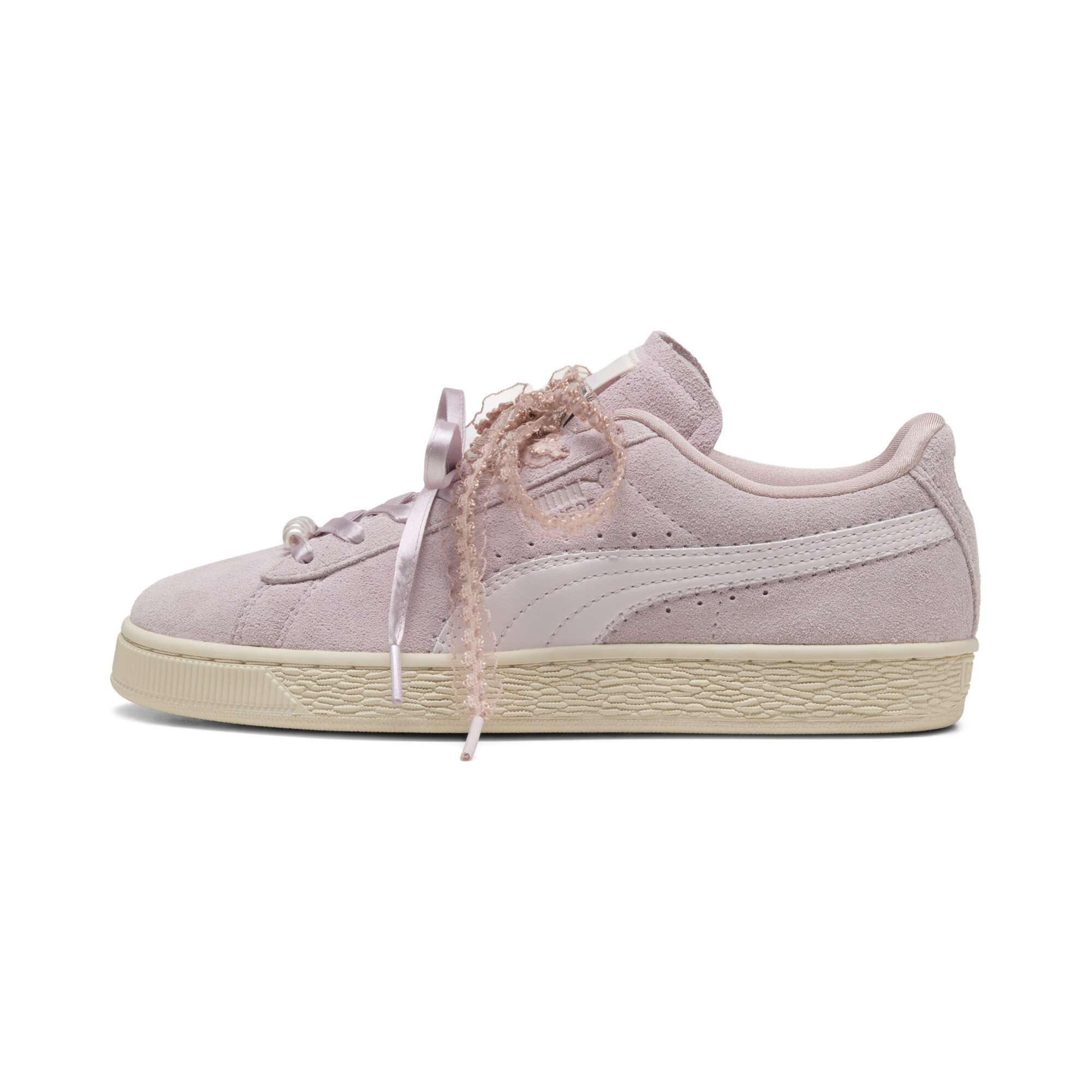 PUMA Suede Bloom Sneakers Damen, Schuhe, Rosa, 38.5