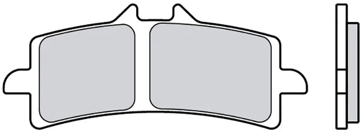 BREMBO Brake Pads, for motorcycles, OEM Sintered 07BB3759