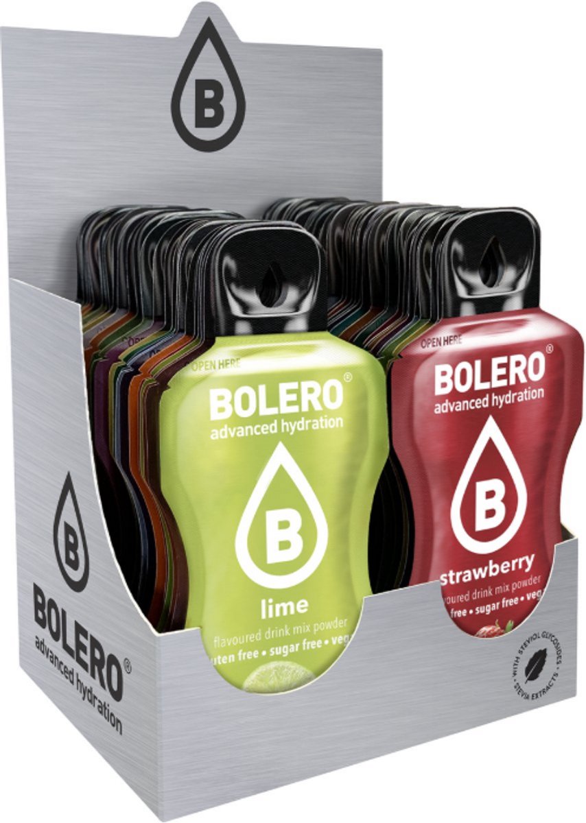 Wielopak Bolero Isotonic Mix Pakiet Sticks 74x3g
