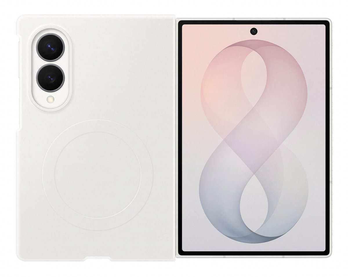 Samsung Samsung Silicone Magnet Case für Galaxy Fold8, white