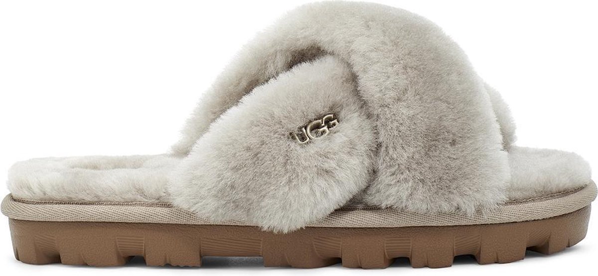 UGG Quiet Slide Hausschuhe Damen Grau 1107955-GOA 38
